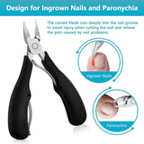 Nail Clipper, Pedicure Clippers Toe Nail Cutter for Men & Women Beauty & Personal Care