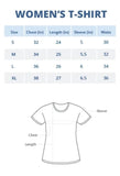 Cotton Blend Slogan Half Sleeves Couple T-Shirt