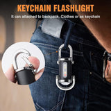 Rechargeable Keychain Flashlights, Lumens EDC Mini Flashlights Electronics