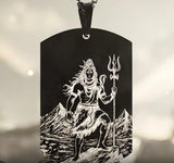 Eternal Shiv Godform Pendant with Chain Jewellery