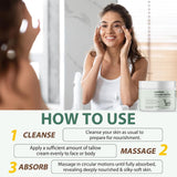 Whipped Tallow Cream 200 ml Pack of 2 Beauty & Personal Care