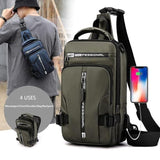 Sling Bag with USB Charging Port Accessories