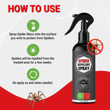 Spider Repellent Spray 400 ml Pack of 2 Quirky Home Essentials