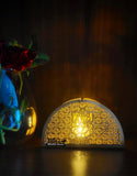 Tea Light Ganesh half Round Quirky Home Essentials