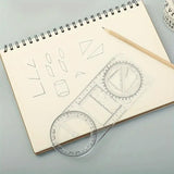 Kids Multifunctional Geometric Measuring & Layout Tools