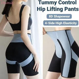Womens Belly-control butt-lifting body-shaping pants