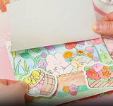 Kids Cartoon Art Coloring Painting Set for Kid's