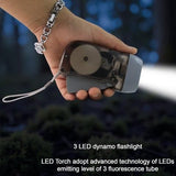 LED Hand Crank Torch Electronics