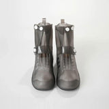 Waterproof Rain Shoe Covers with Secure Button Closure Footwear