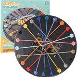 Kids Rope Sorting Puzzle, Brainy Teaser Rope Strategy Board Game Logic Knots Untangling Table Toy