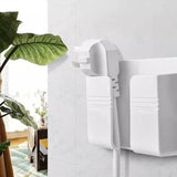 Wall Mounted Mobile Holder With Adhesive Strips& Charging Holder�(Pack of 4) Electronics